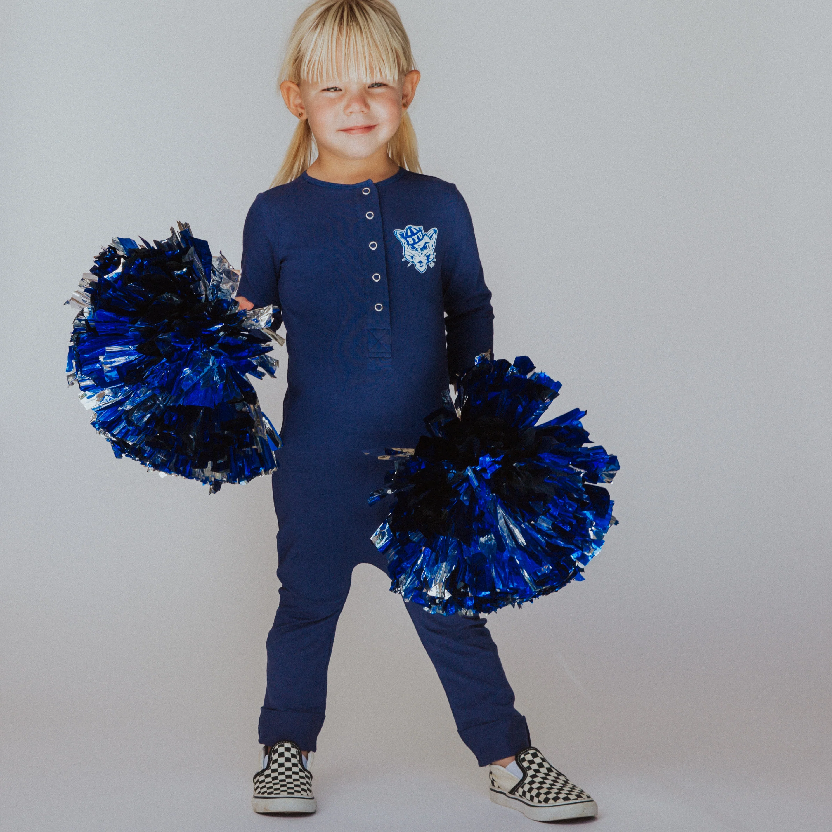 Rag Romper - 'BYU Cougars' - Image 3