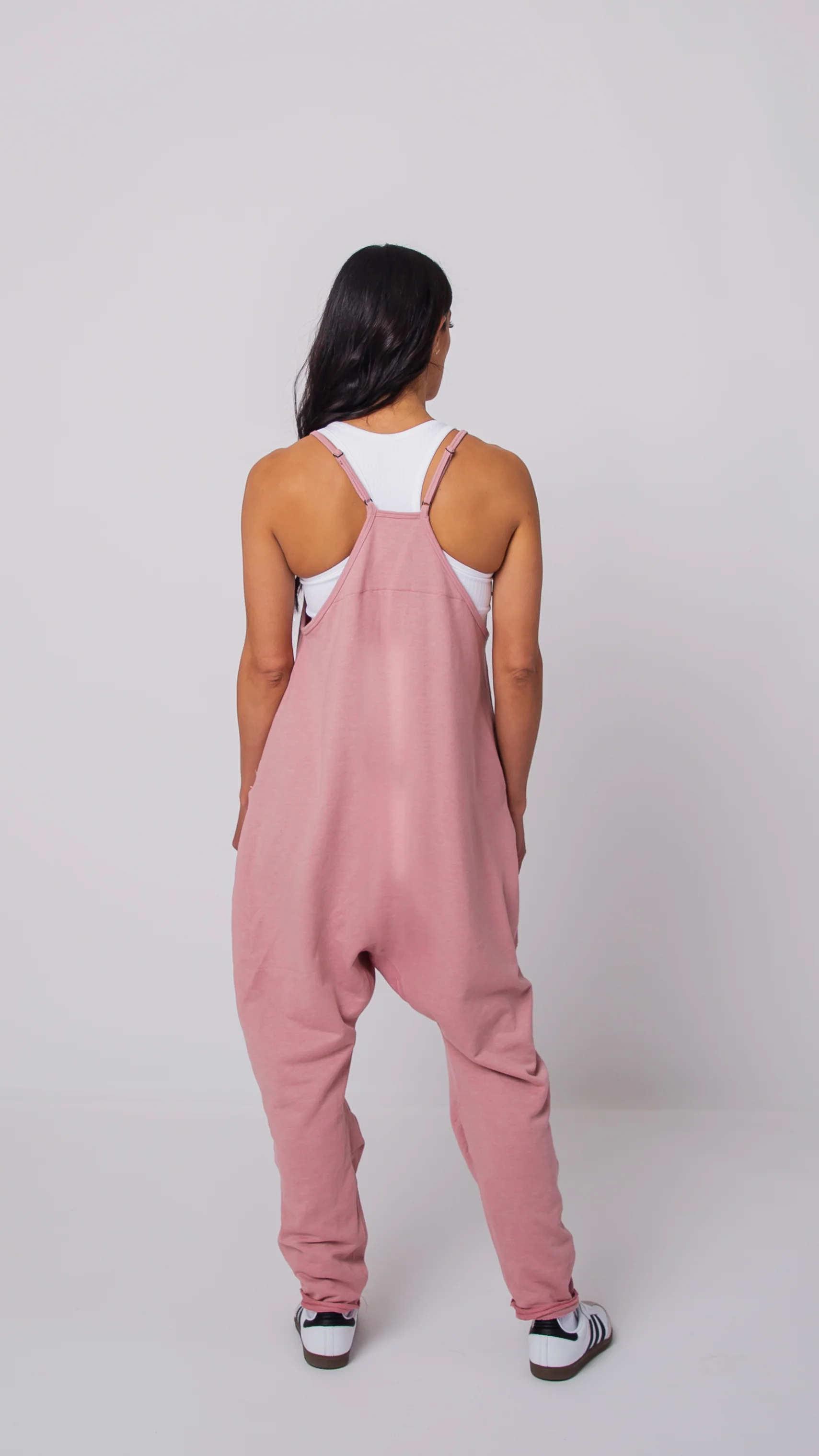 Women's Tank Romper - Blush - Image 6