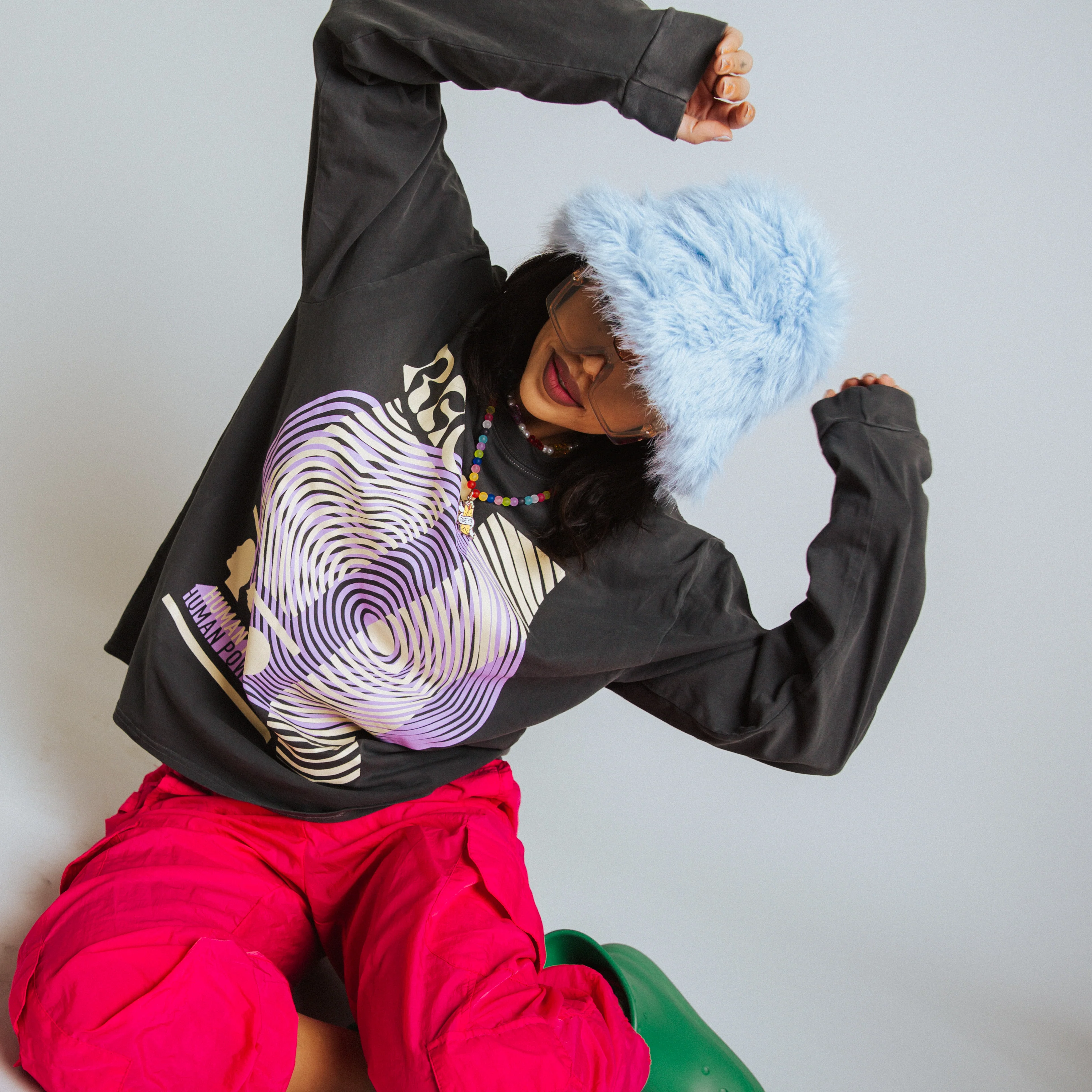 Adult Unisex Tee - 'Rags Human Powered' - Image 3