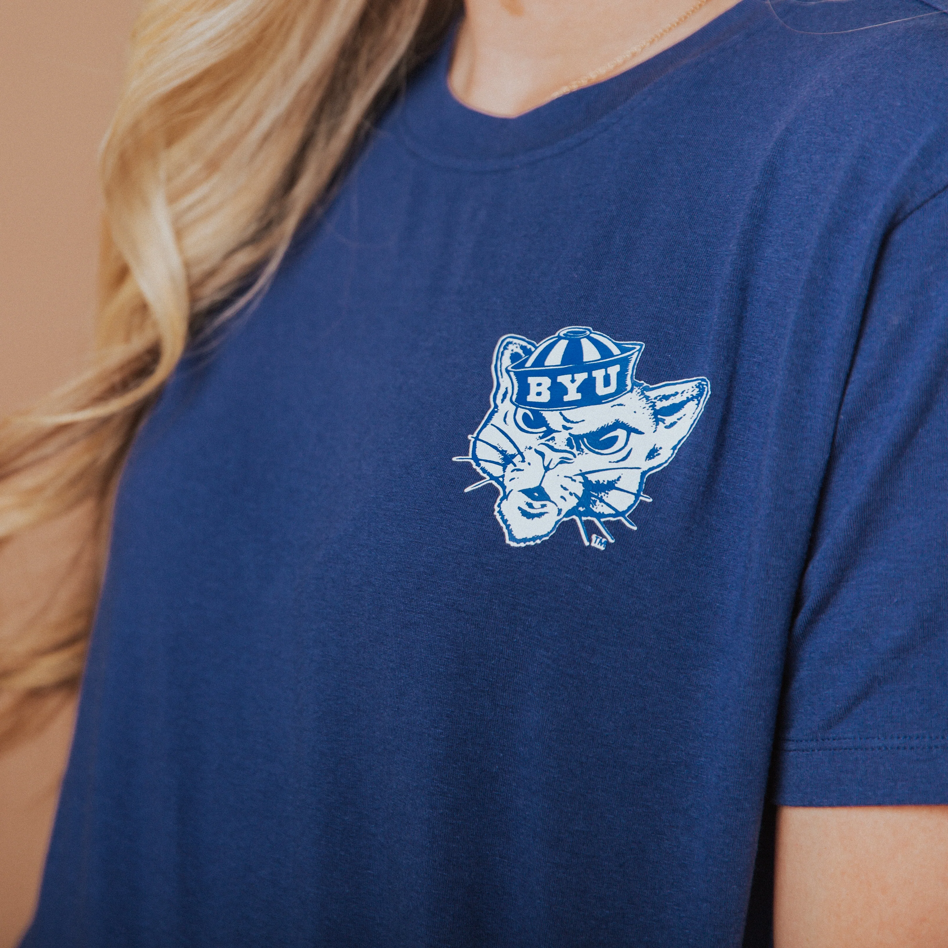 Adult Unisex Tee - 'BYU Cougars' - Image 3