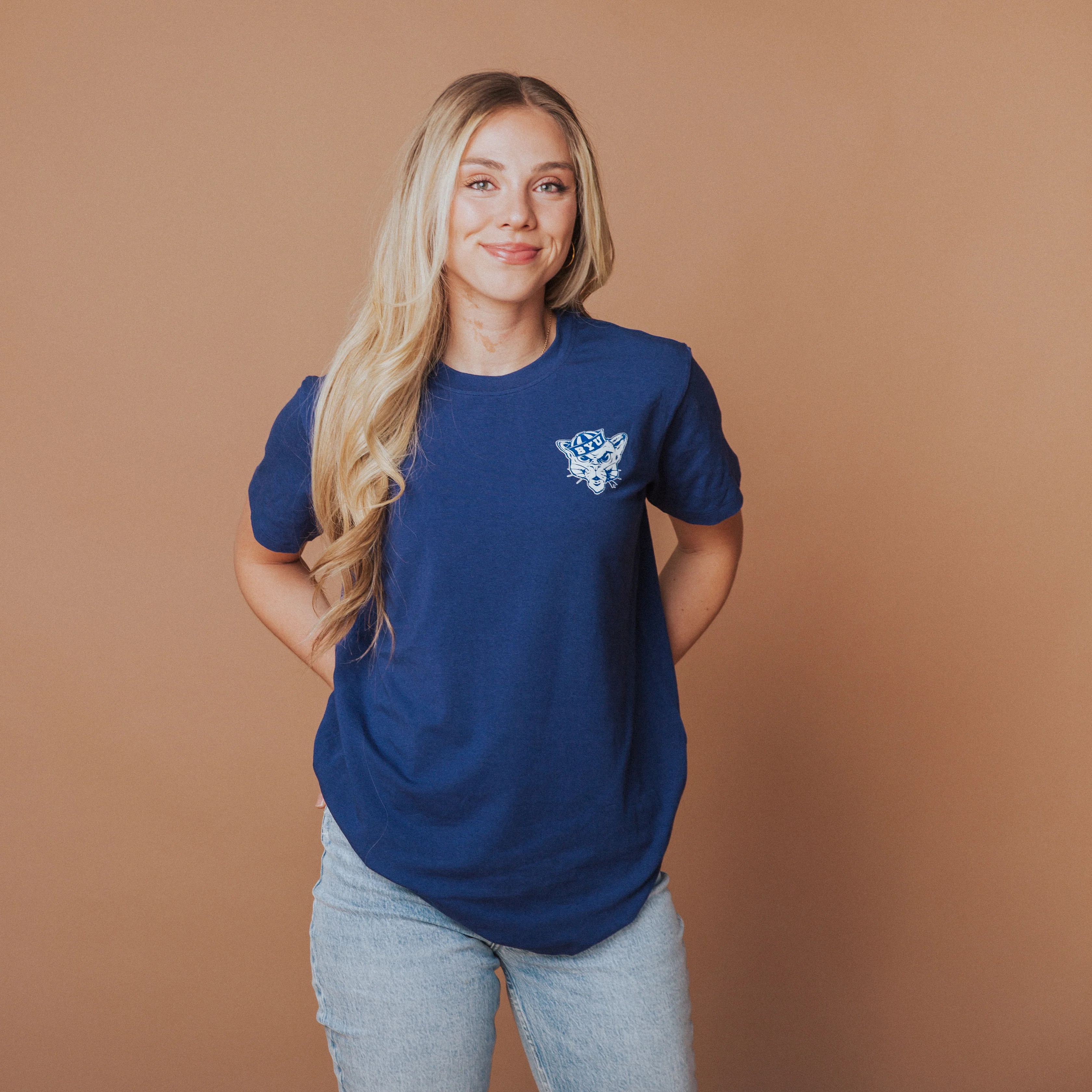 Adult Unisex Tee - 'BYU Cougars' - Image 4