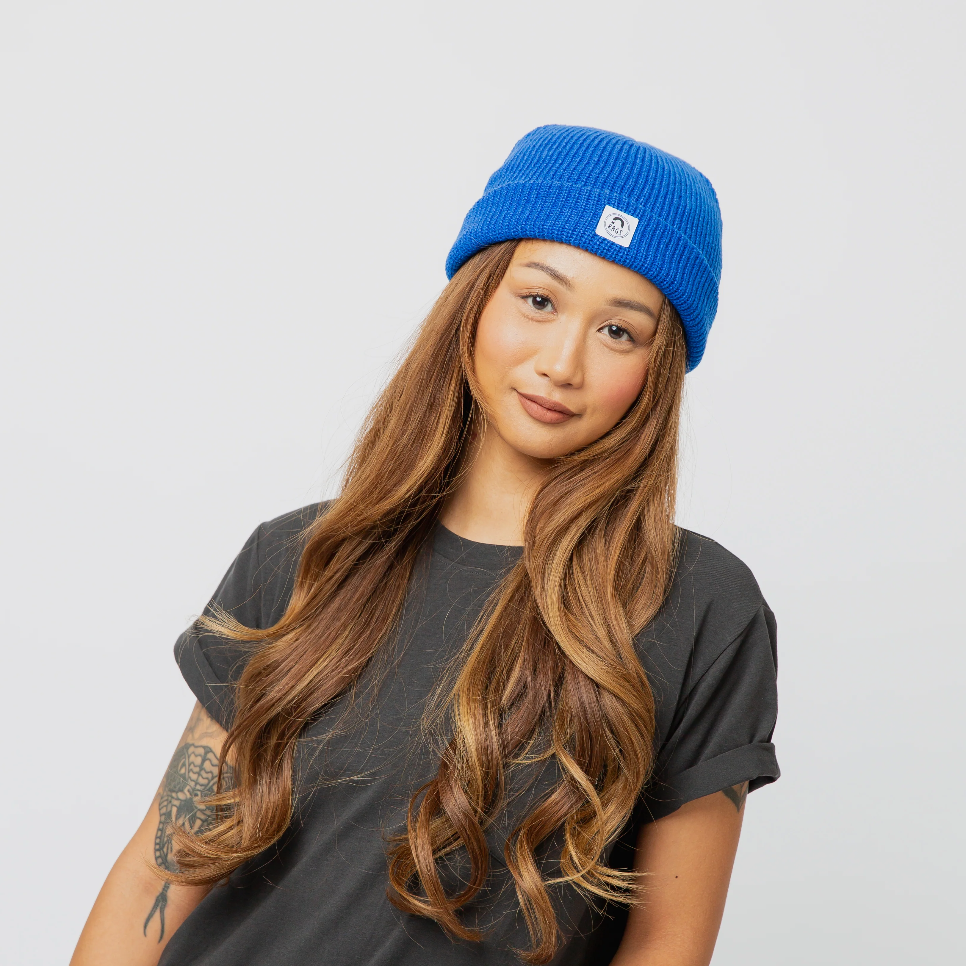 Basic Beanie - Blue - Image 3
