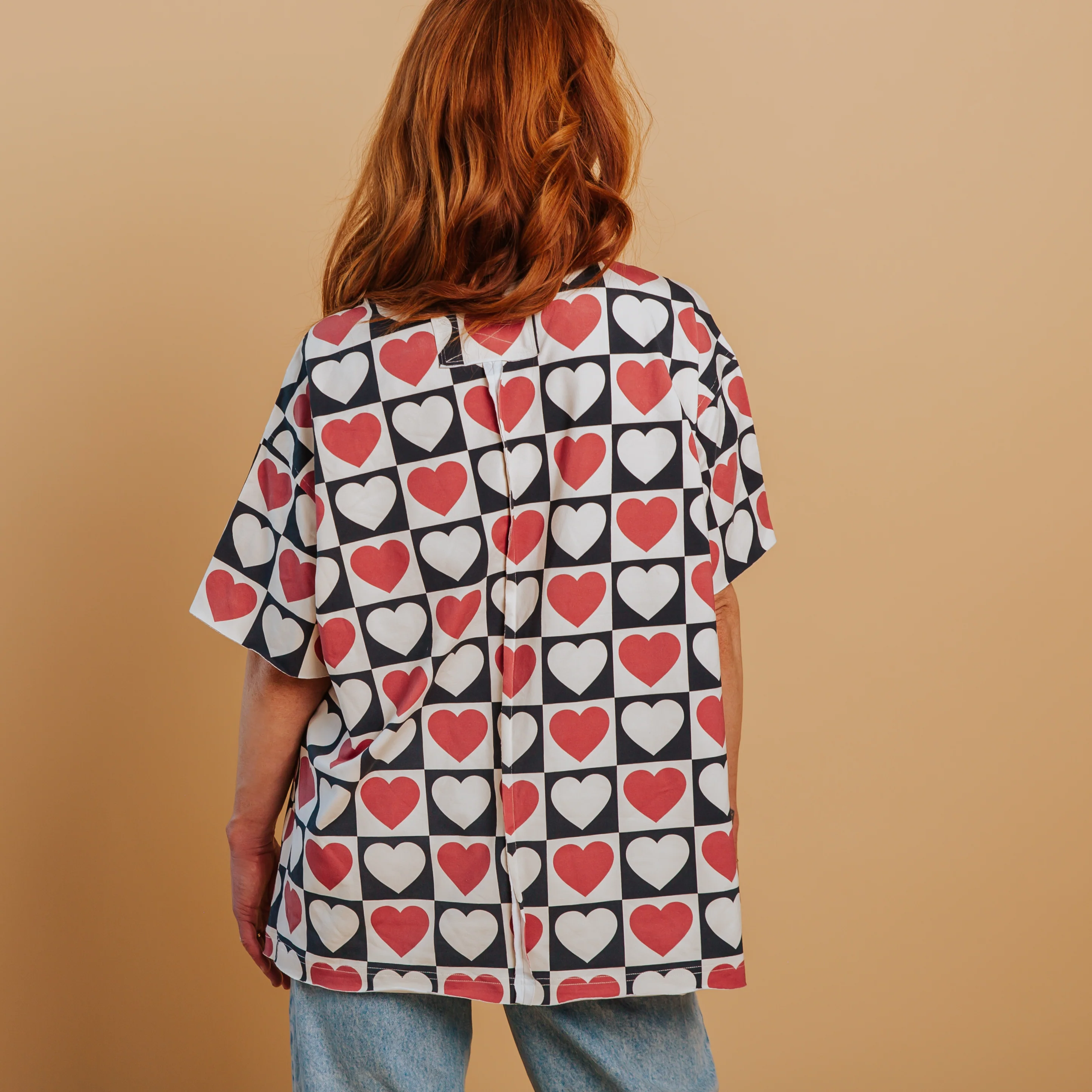 Boyfriend Tee - Heart Check - Image 2