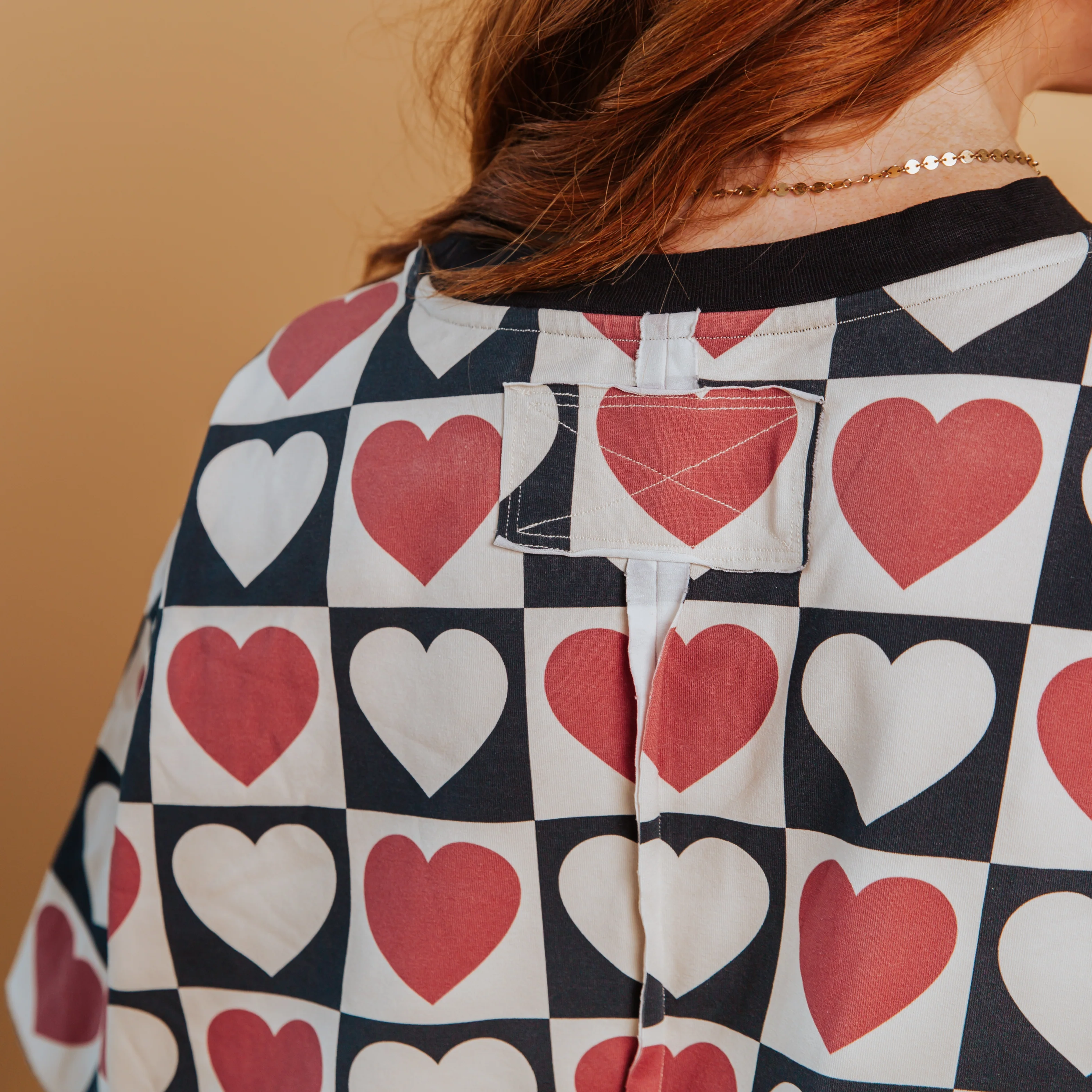 Boyfriend Tee - Heart Check - Image 4