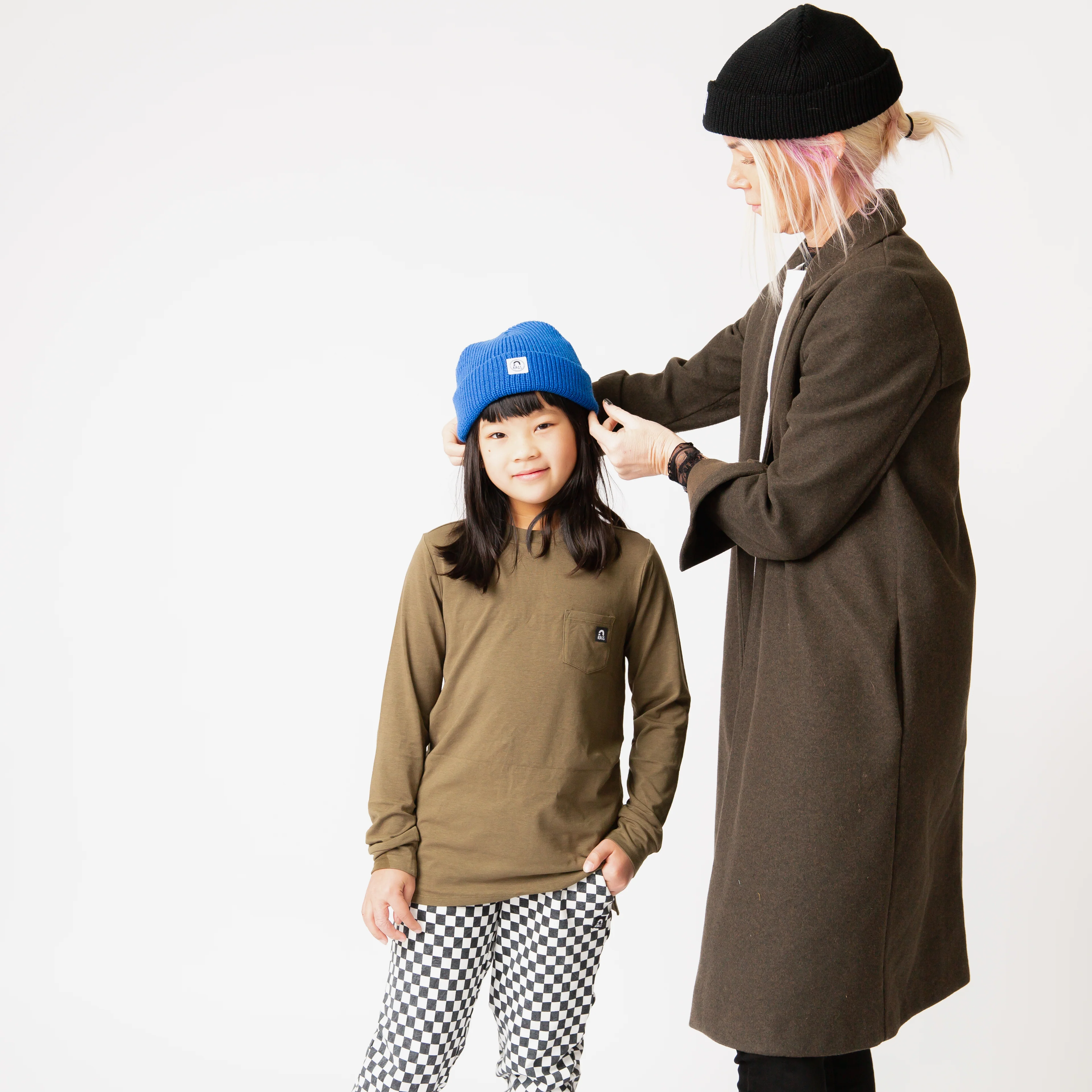 Essentials Long Sleeve Tee - Olive - Image 3
