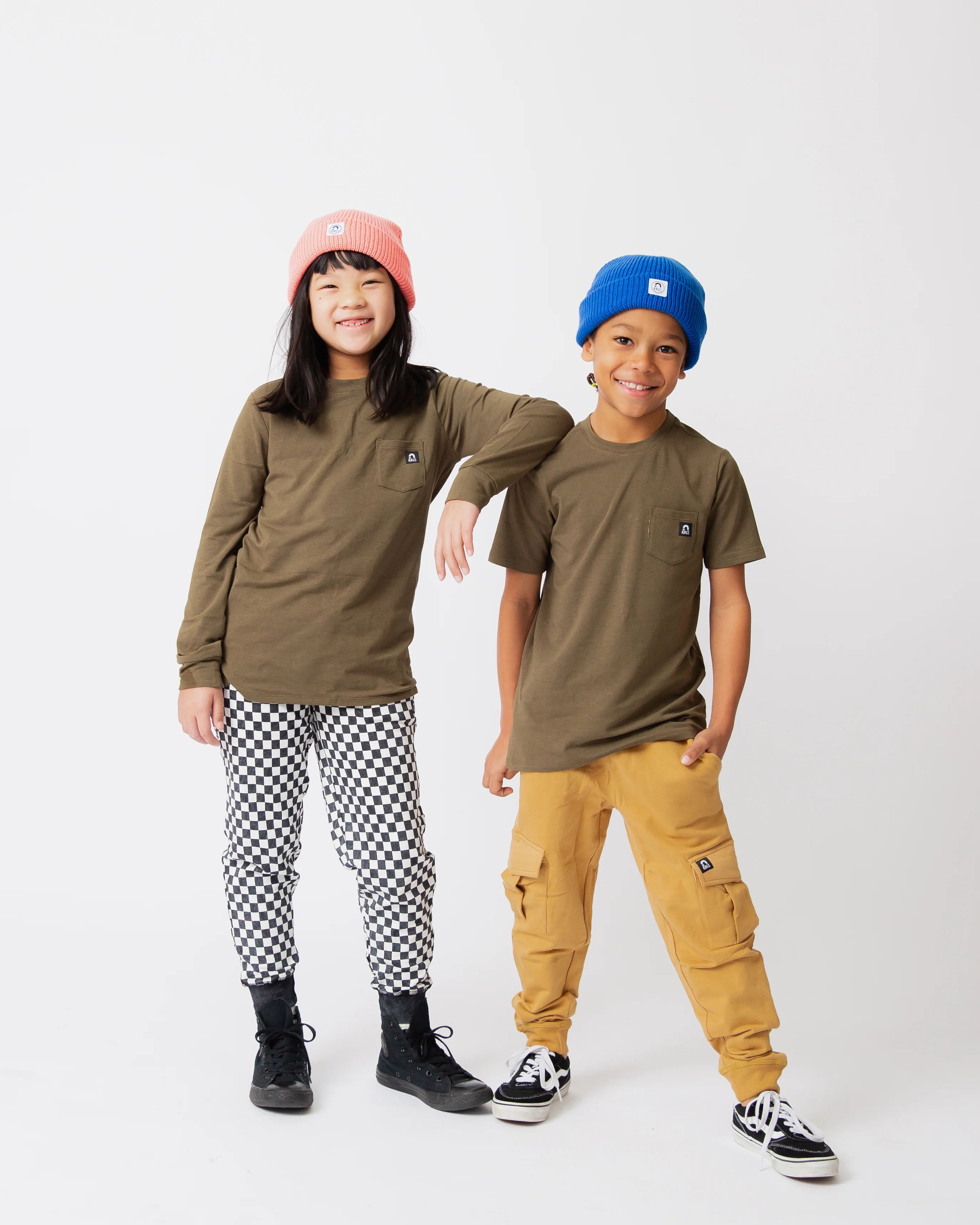 Essentials Long Sleeve Tee - Olive - Image 4