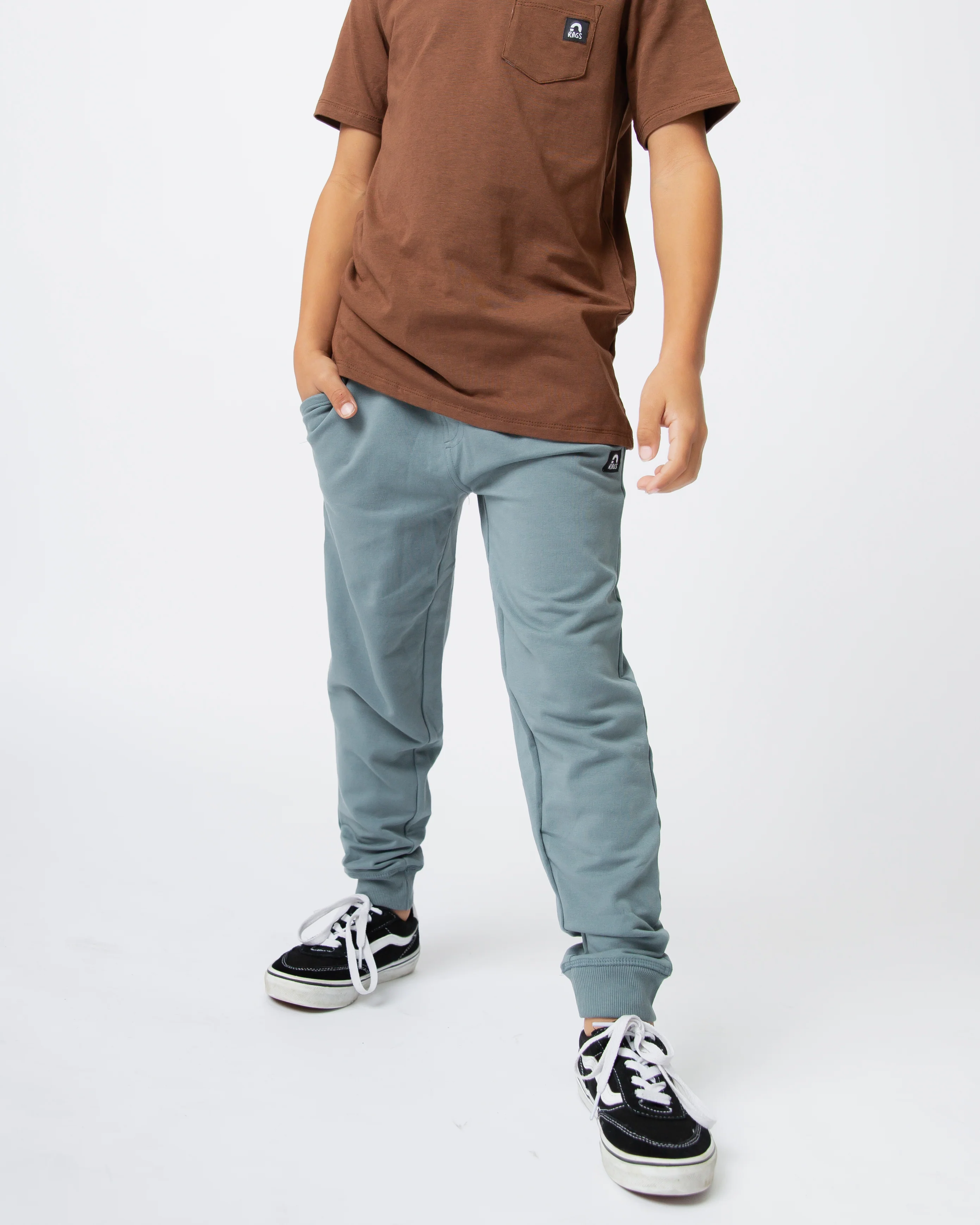 Essentials Relaxed Fit Joggers - Goblin Blue - Image 3