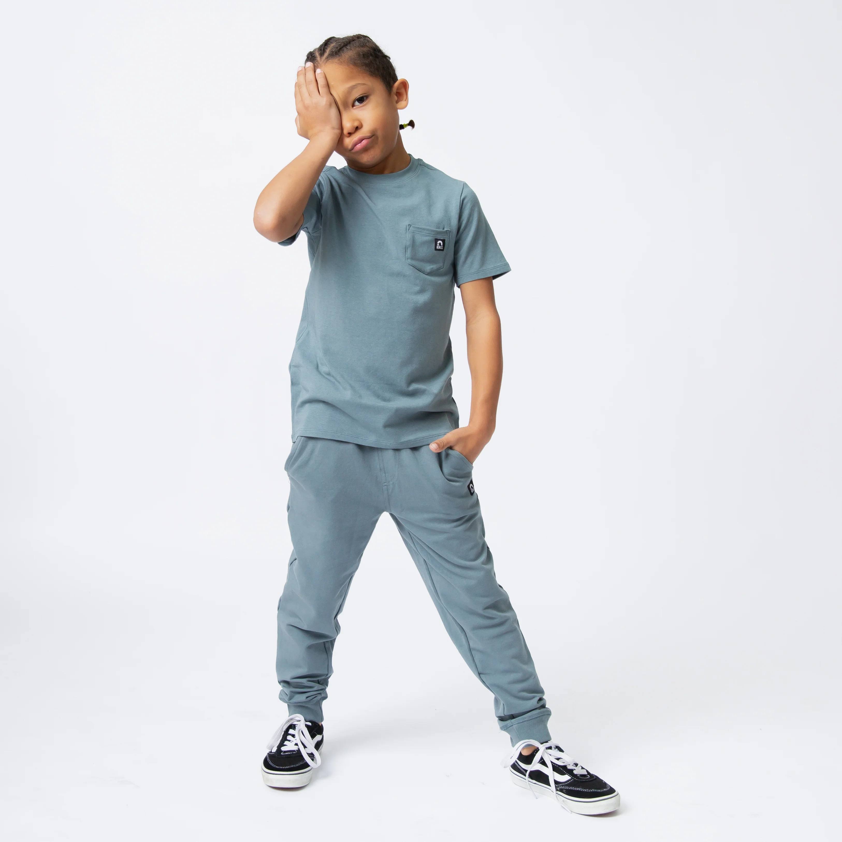 Essentials Short Sleeve Tee - Goblin Blue - Image 3