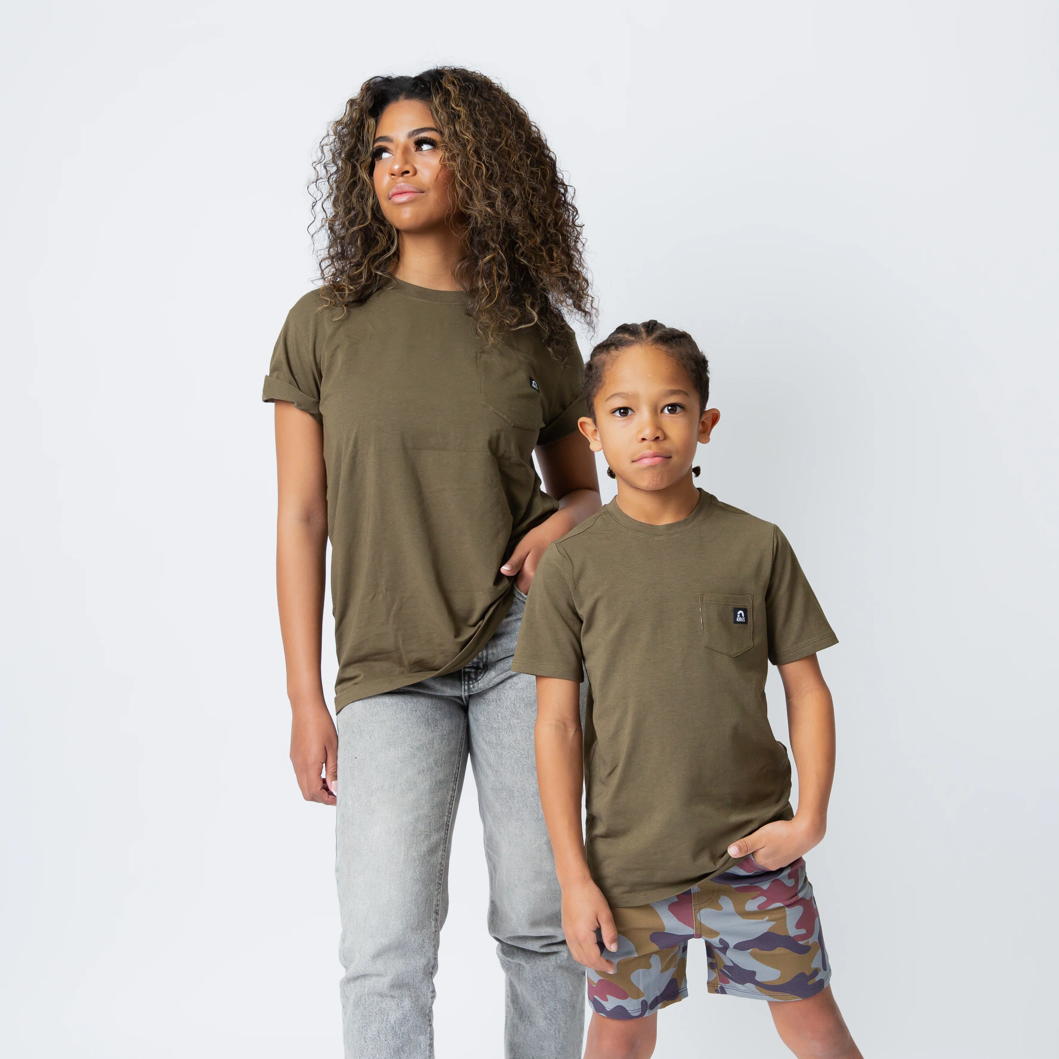 Essentials Short Sleeve Tee - Olive - Image 4