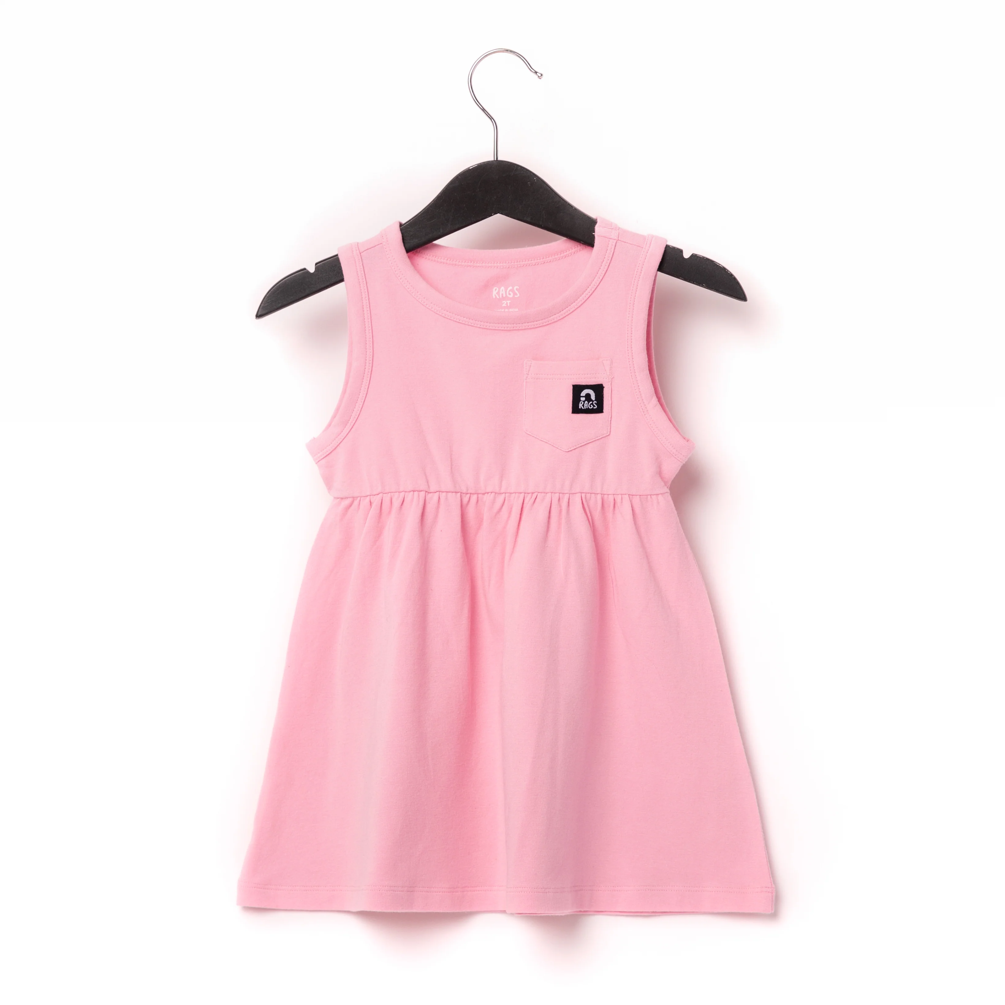 Essentials Tank Dress - 'Light Pink' - Image 3