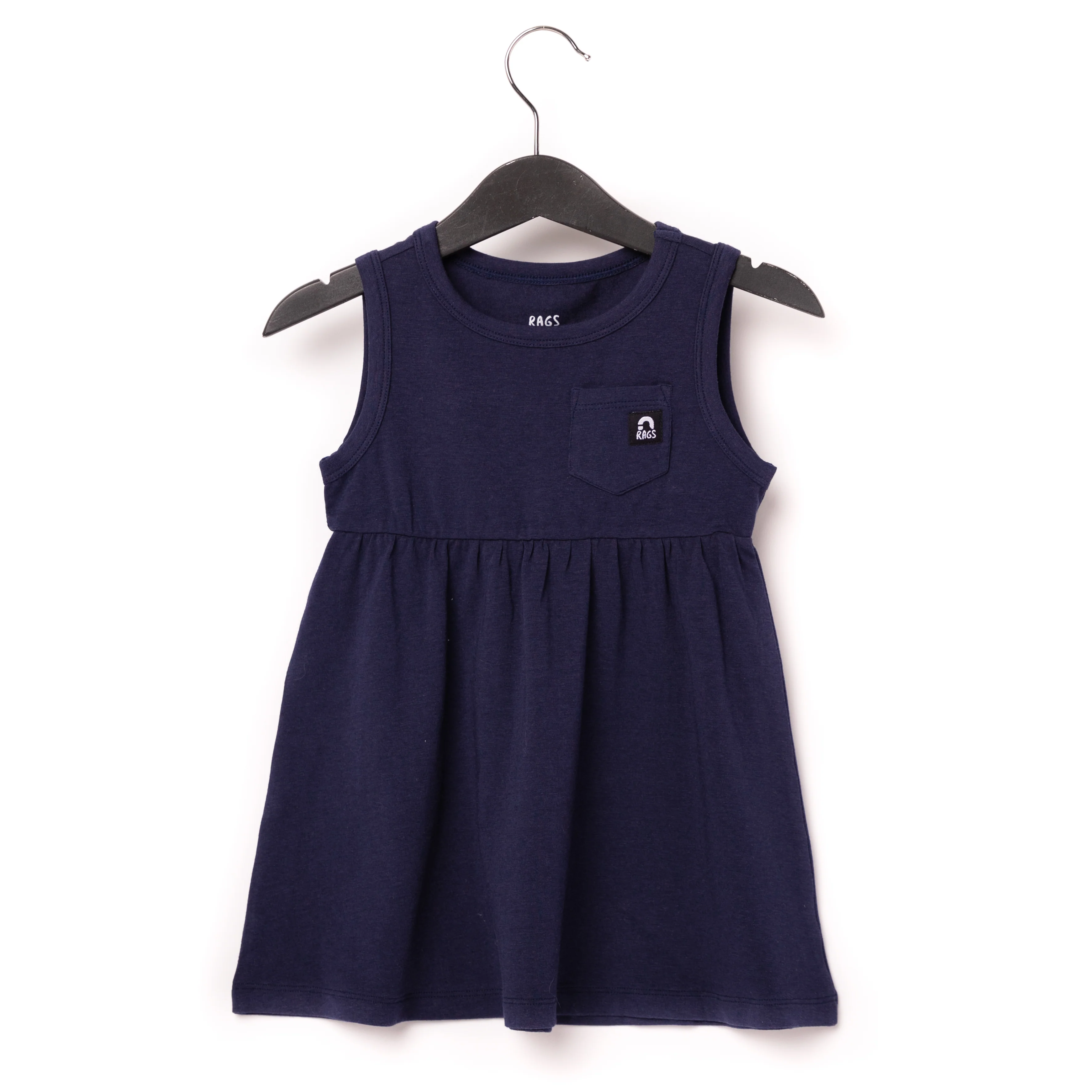 Essentials Tank Dress - 'Navy' - Image 2