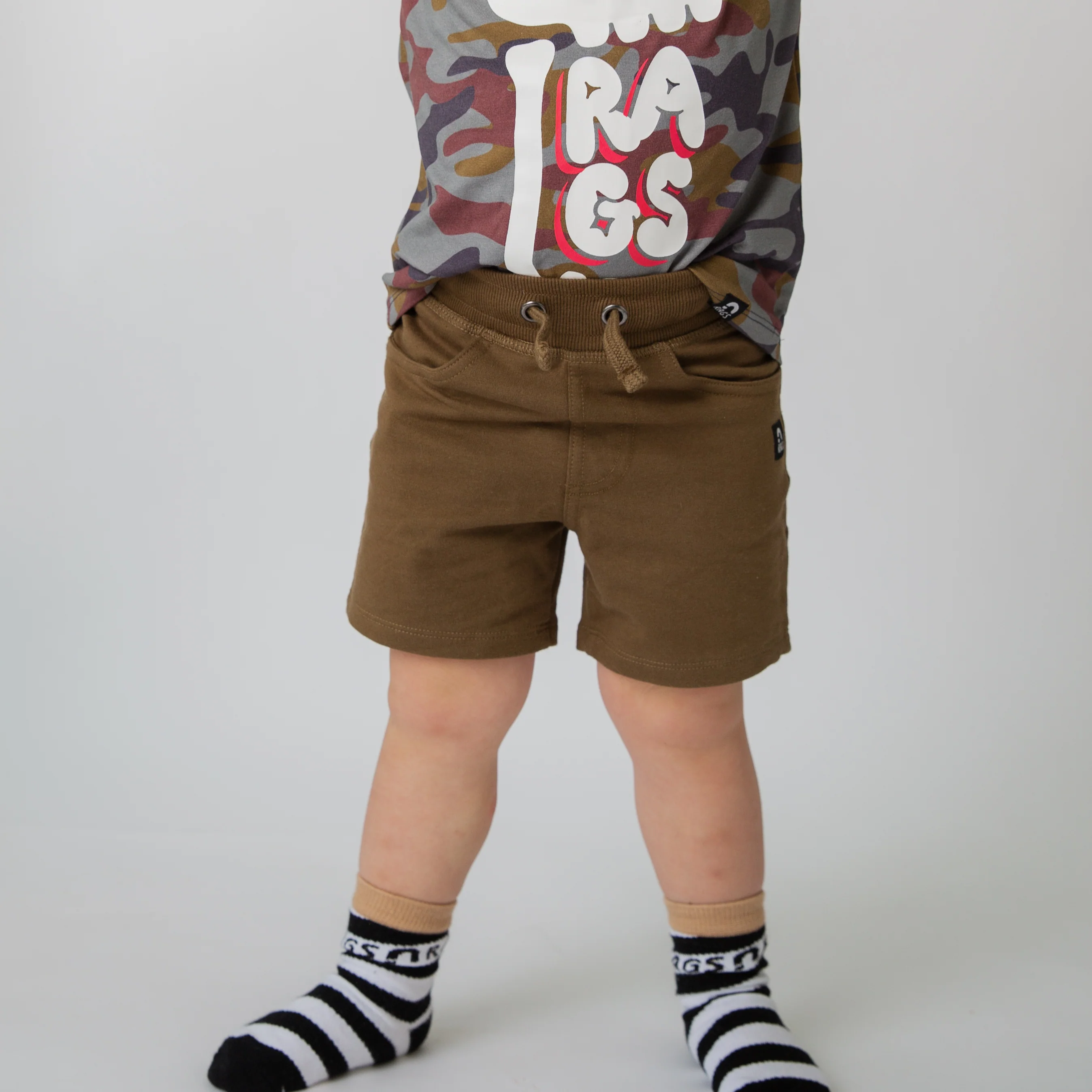 Essentials Shorts - Olive Green - Image 3