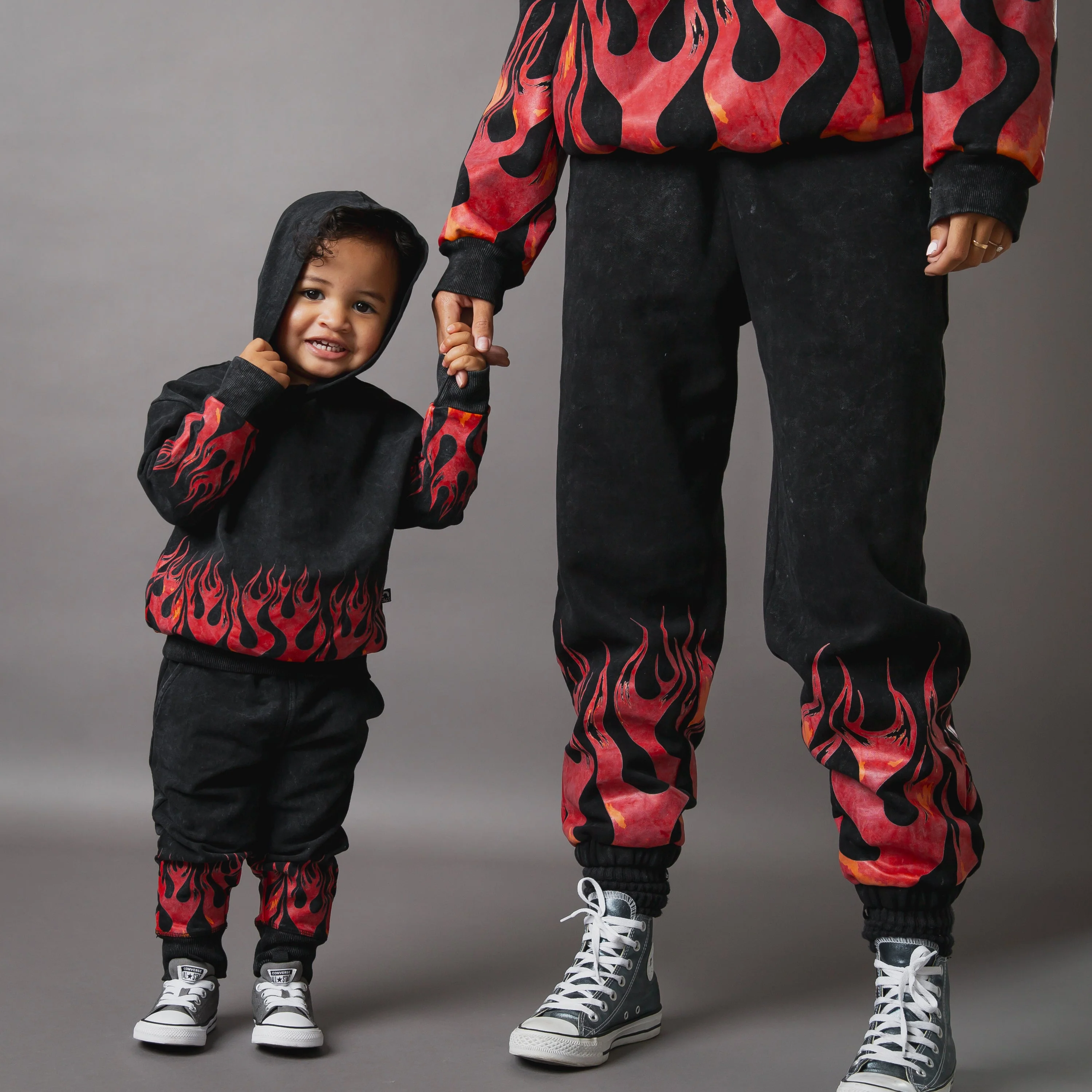 Kids Hoodie - Flames - Image 4