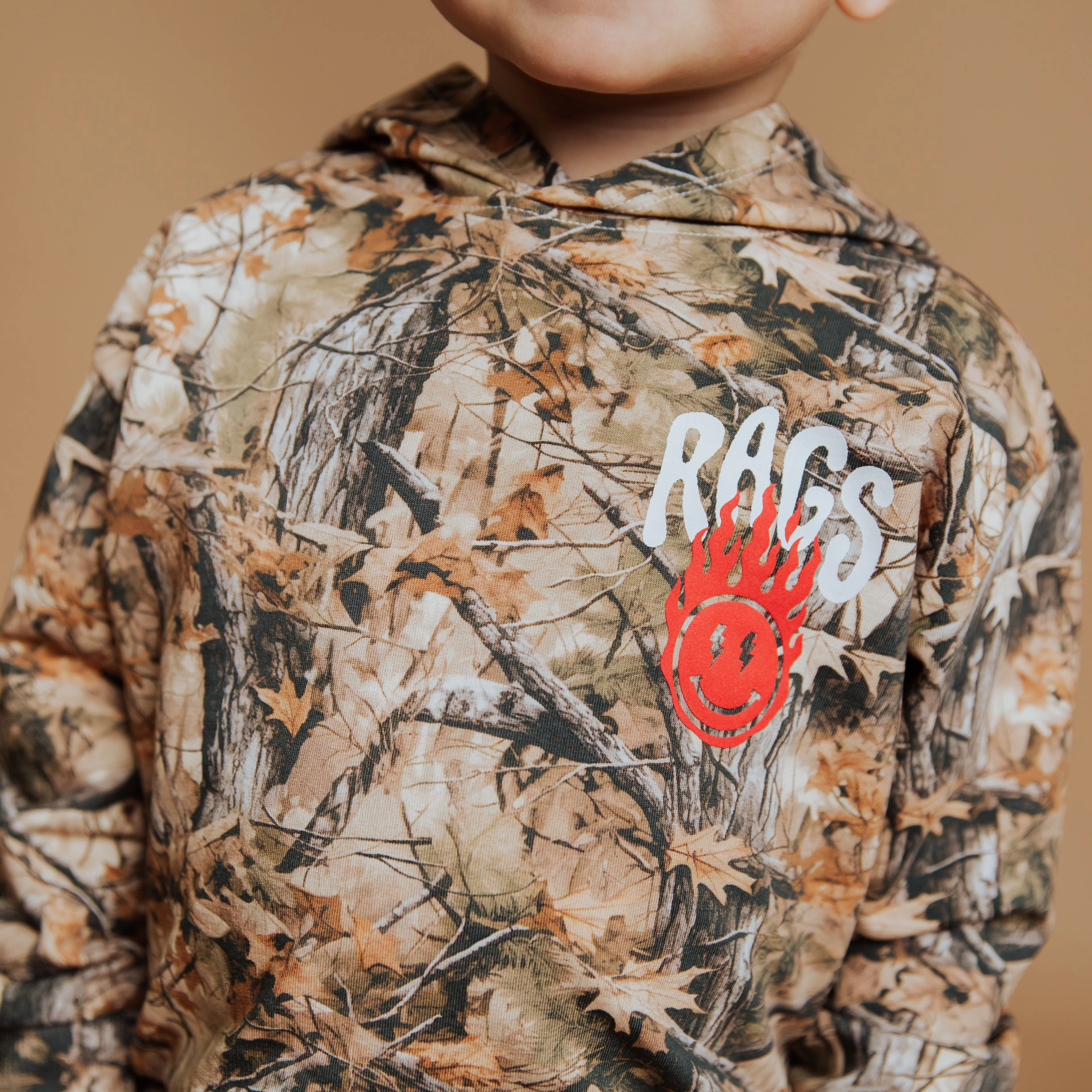Kids Hoodie - Camo - Image 4