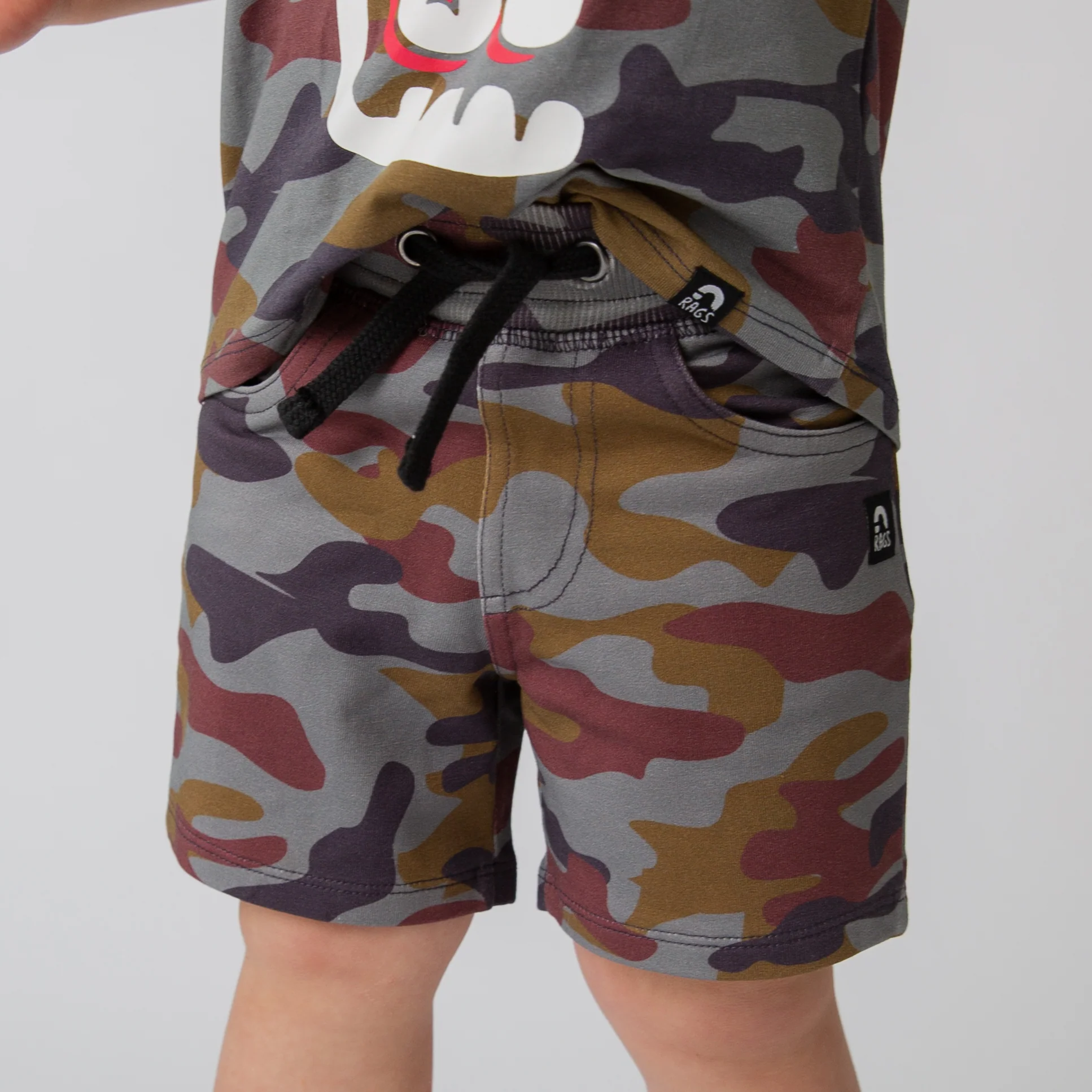 Kids Shorts - Camo - Image 2