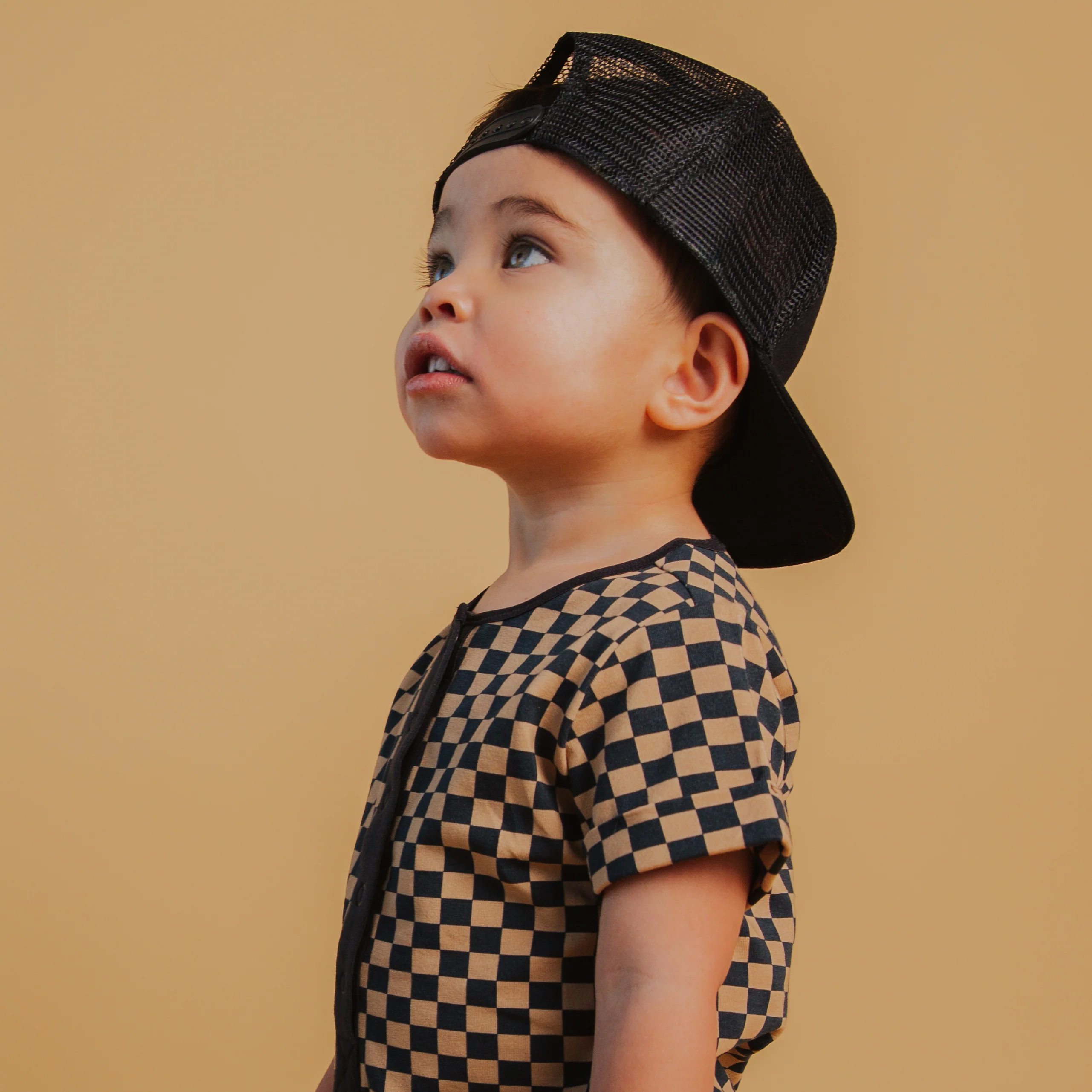 Snapback Hat - Black - Image 5