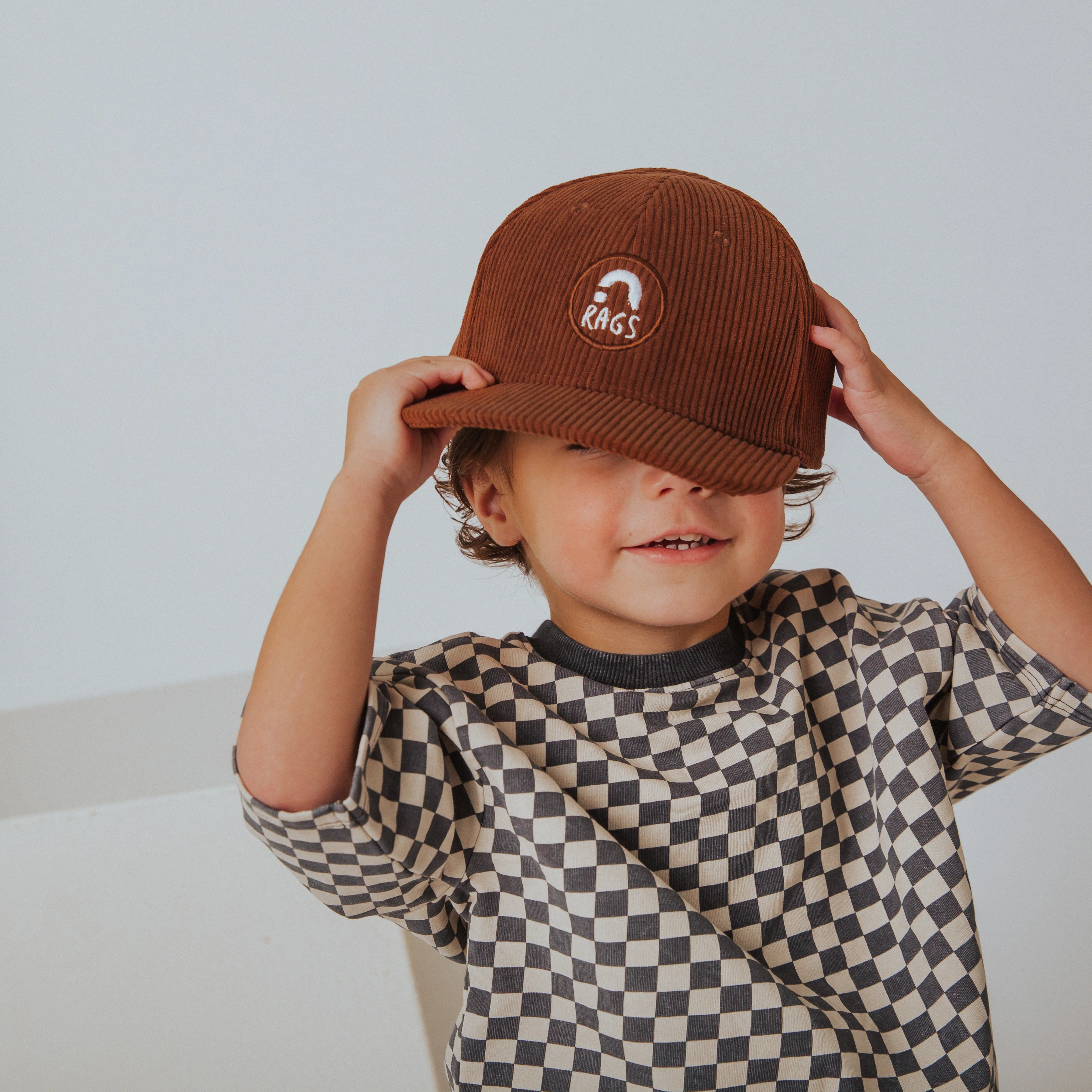 Snapback Hat - Brown - Image 6