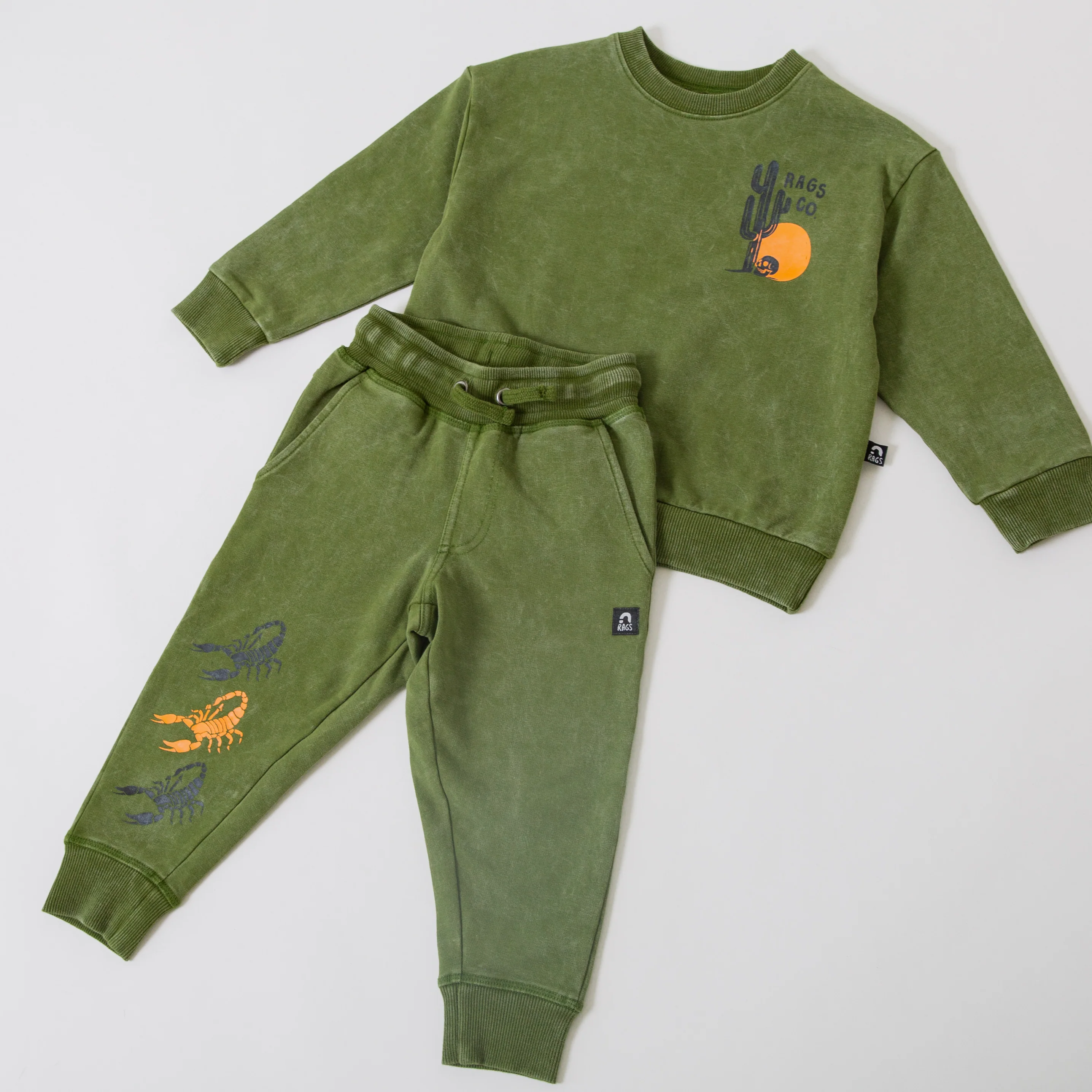Relaxed Fit Joggers - 'Desert' - Washed Cedar - Image 5