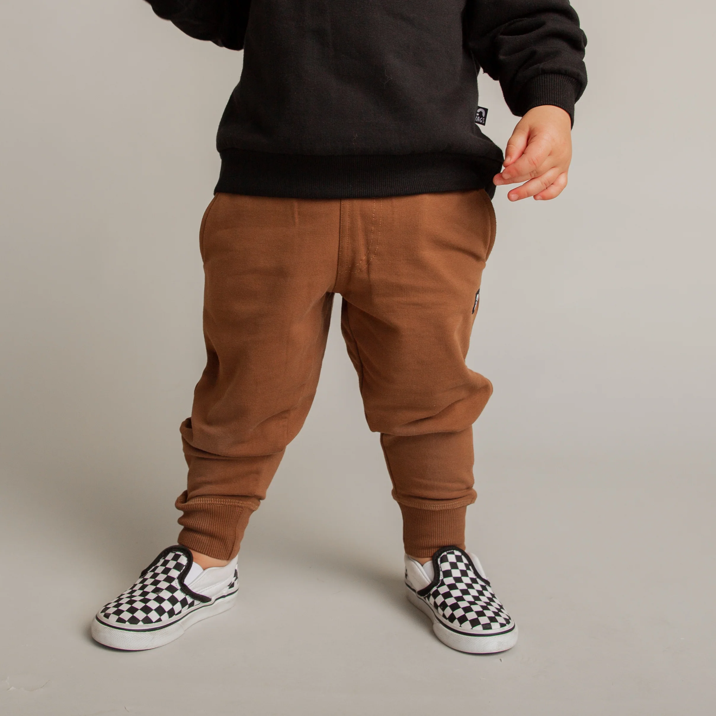 Essentials Relaxed Fit Joggers - Toffee - Image 3