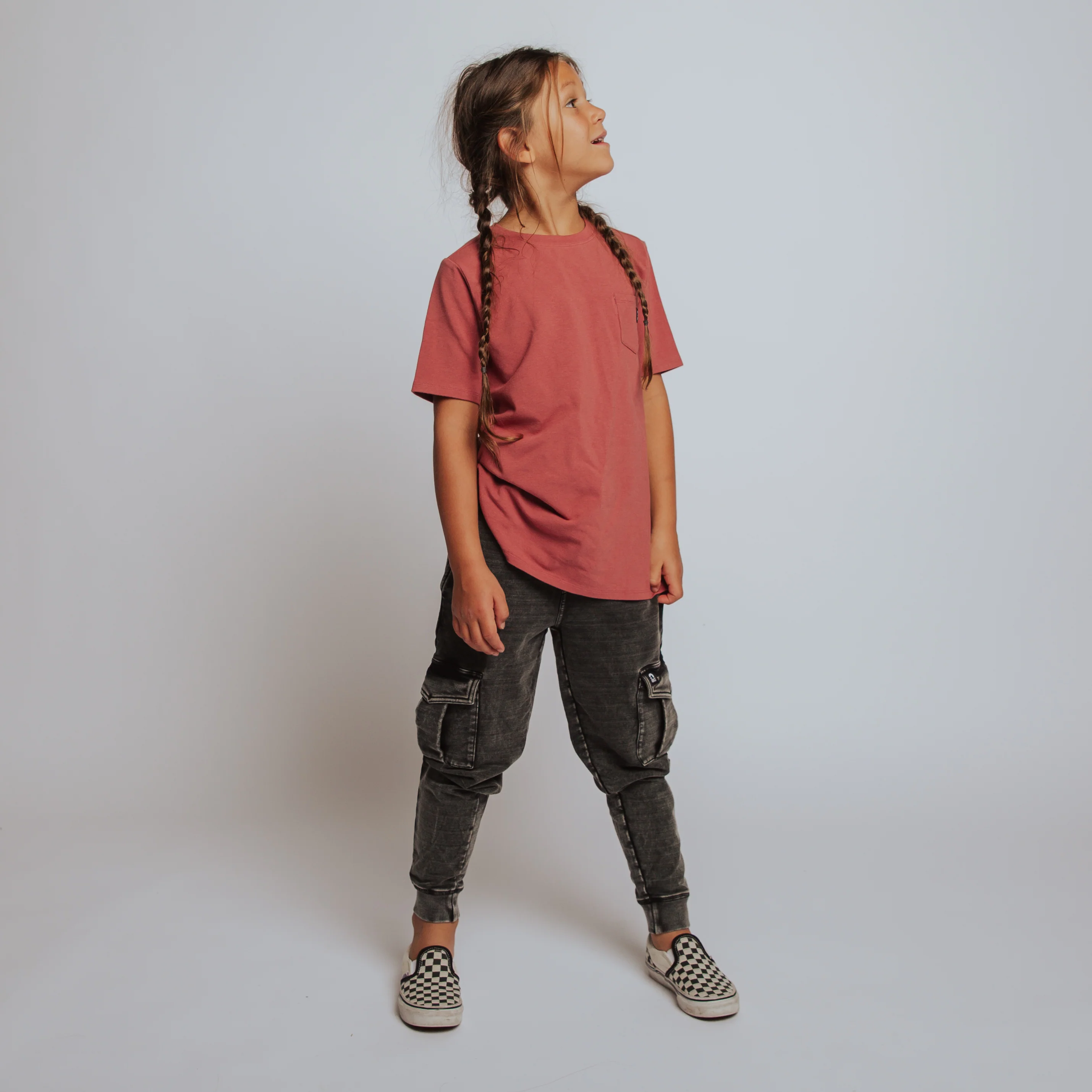 Essentials Short Sleeve Tee - Faded Rose - Image 9