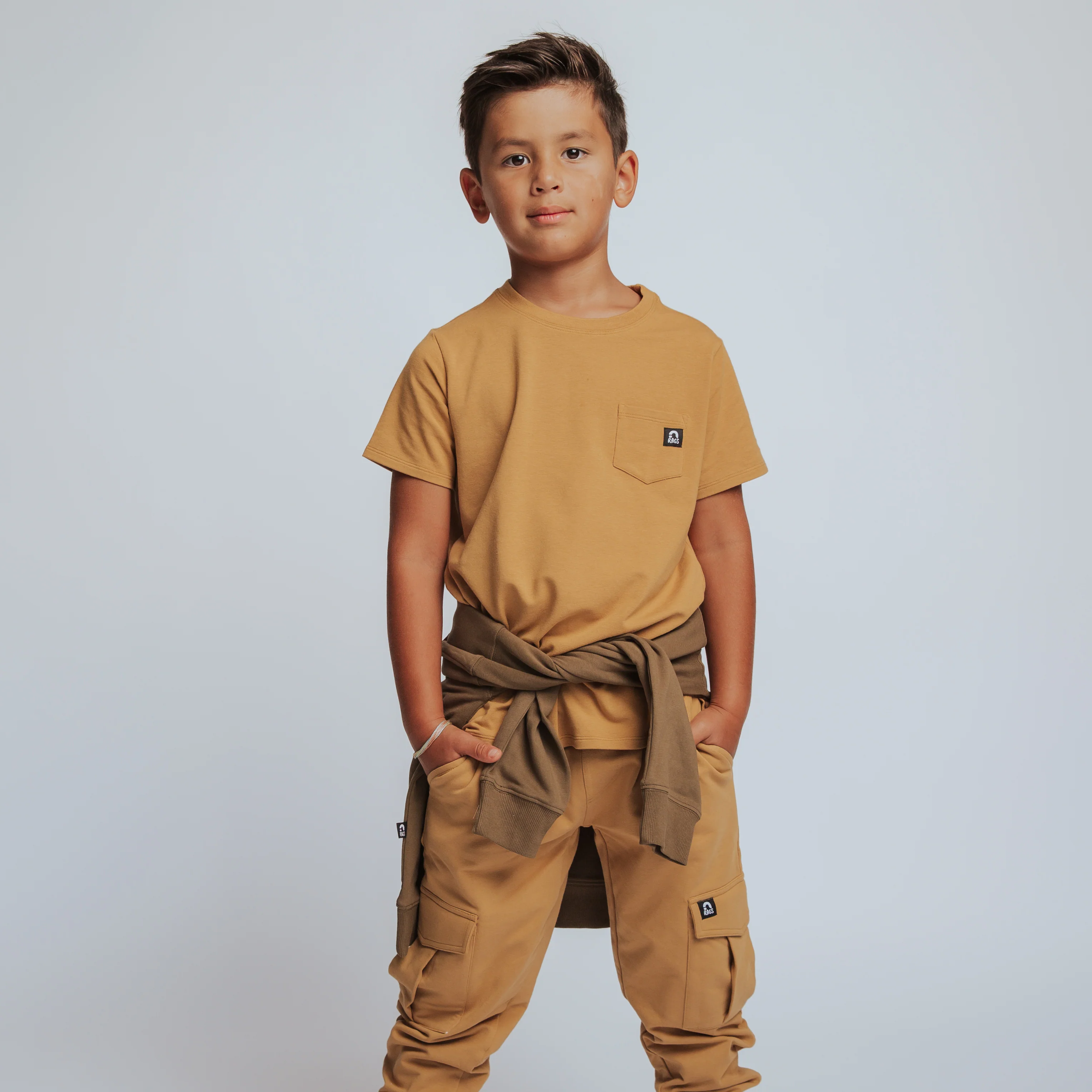 Essentials Short Sleeve Tee - Curry - Image 8