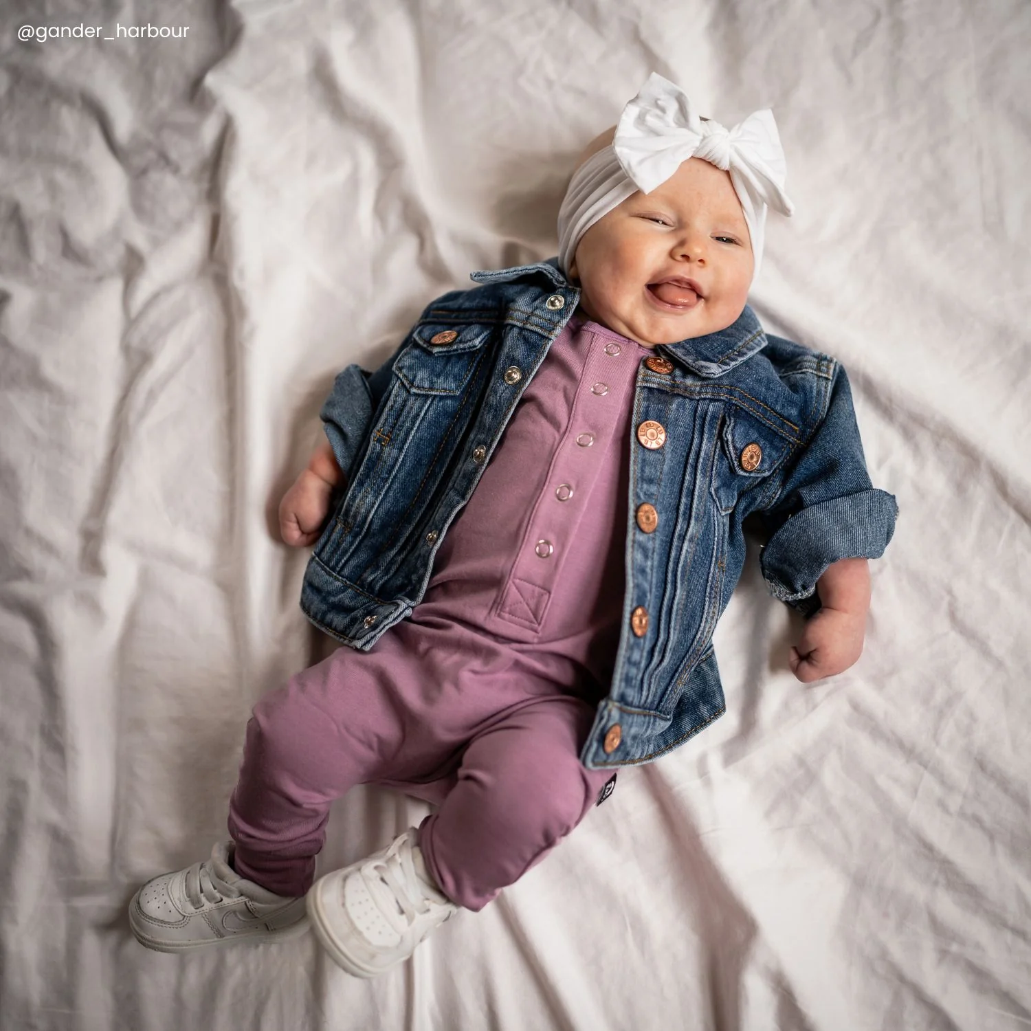 Essentials Rag Romper - 'Lavender' - Image 7