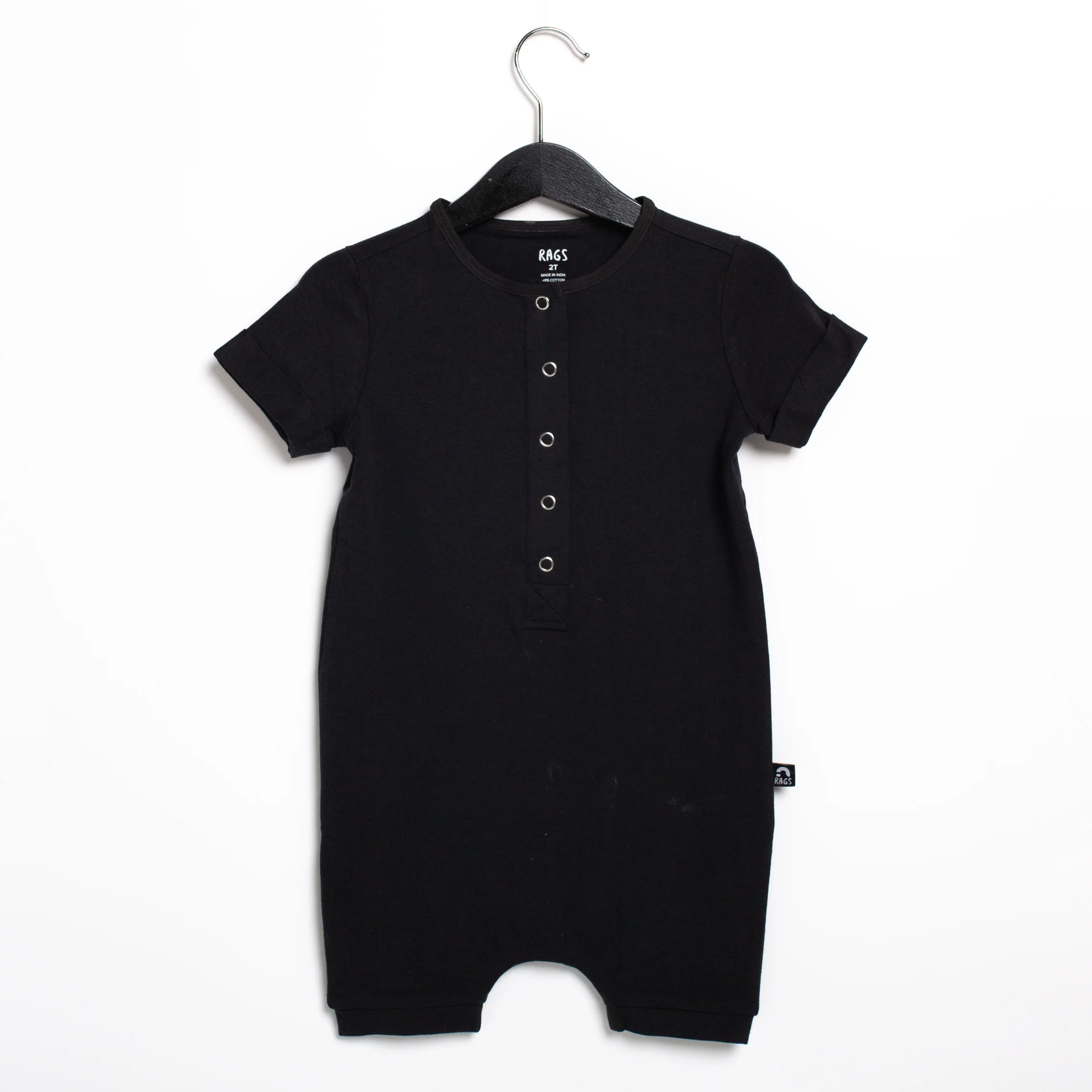 Essentials Rag Romper - 'Phantom' - Image 3